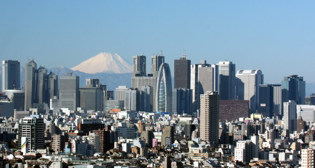 新宿区遠景