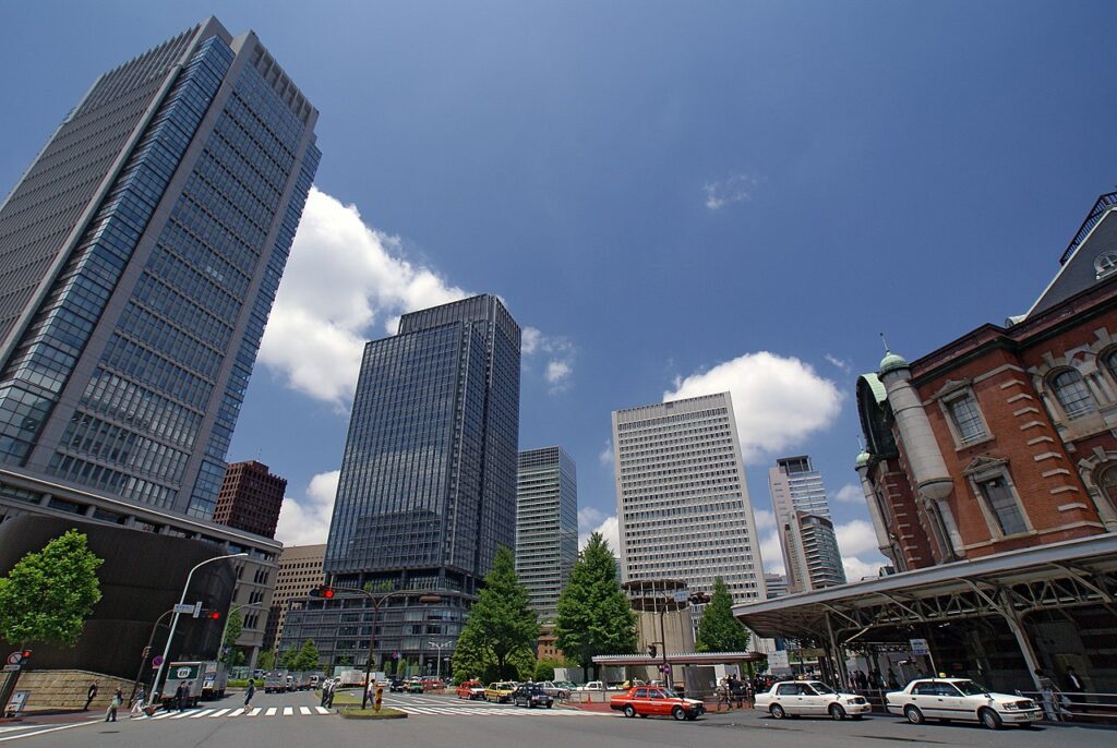 東京駅周辺風景