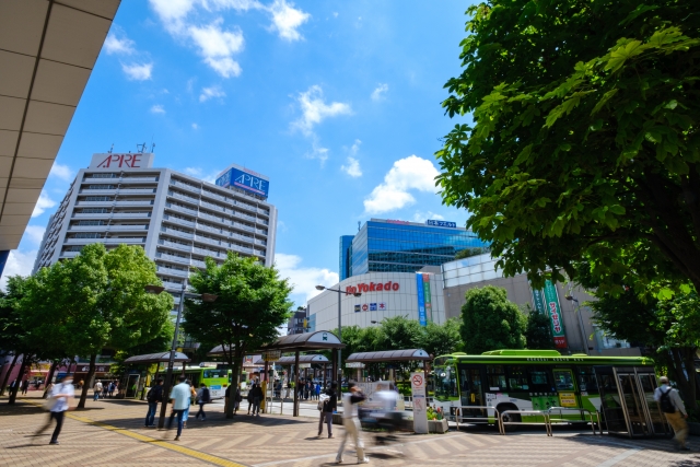 赤羽駅周辺の風景