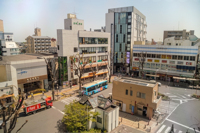 成増駅周辺の風景