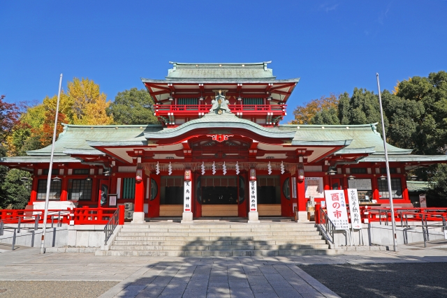 富岡八幡宮社殿