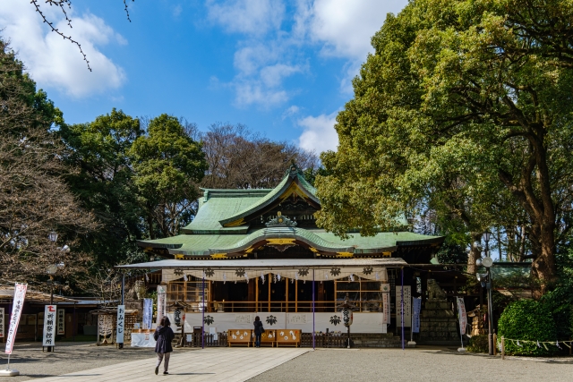 大宮八幡宮境内