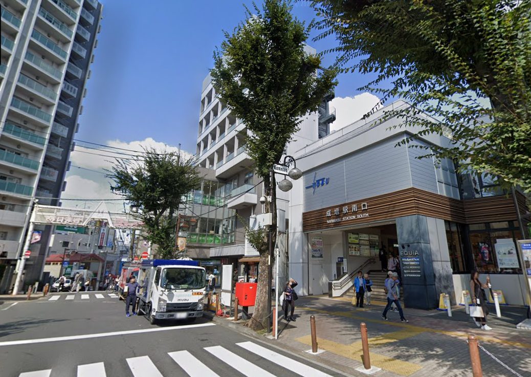成増駅南側エリアの風景