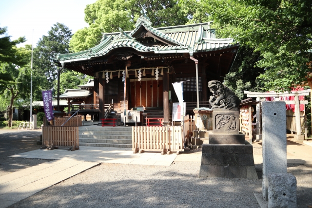代々木八幡宮境内