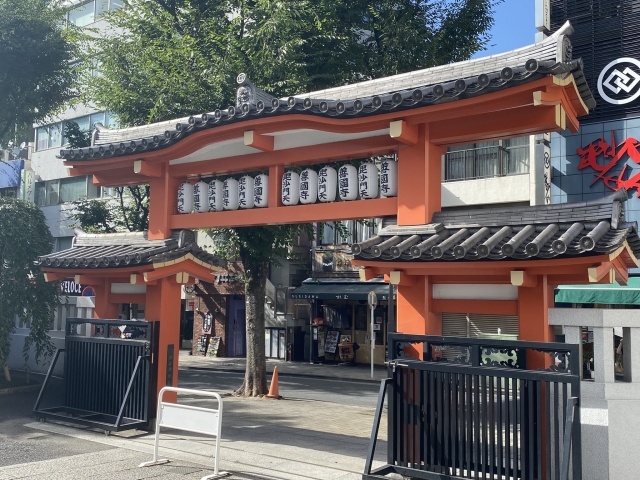 毘沙門天善国寺鳥居