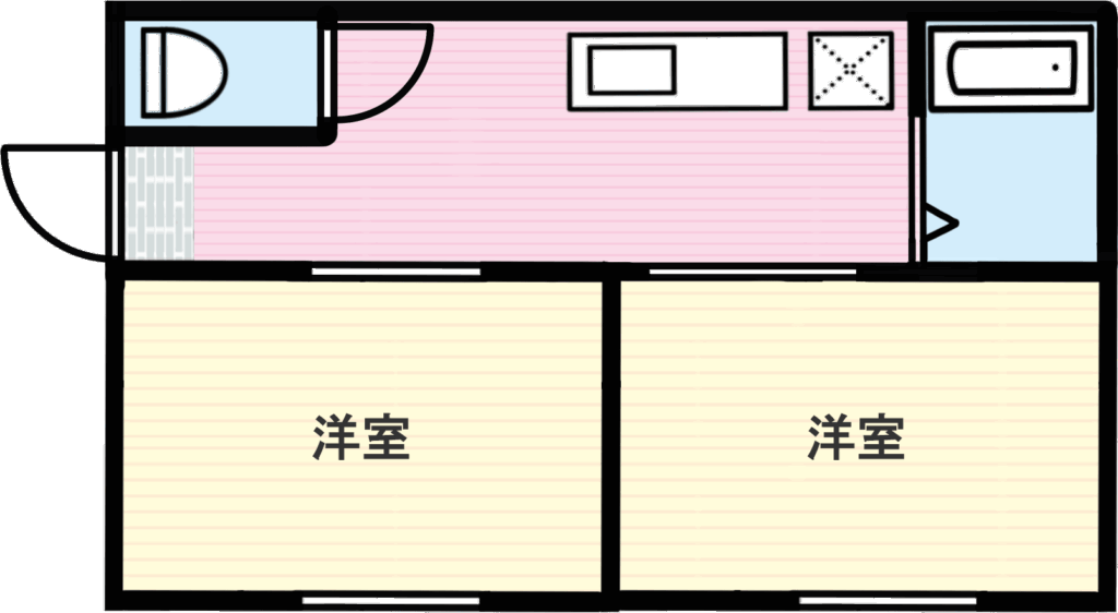 ２K間取り図