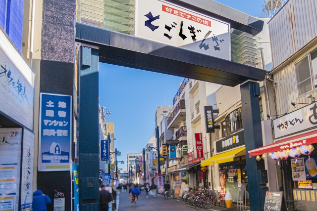 活気ある戸越銀座商店街
