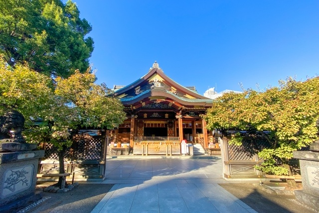 湯島天神境内