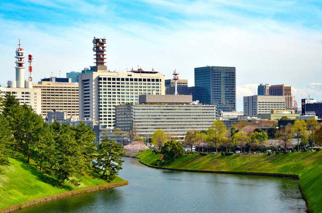 皇居周辺の風景
