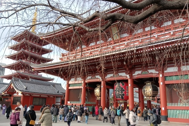 浅草寺の風景