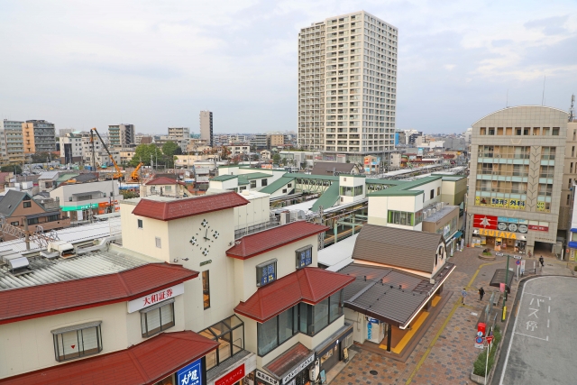 向ヶ丘遊園周辺の風景