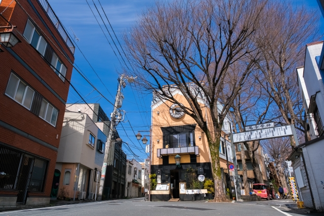 雑司が谷の街並み