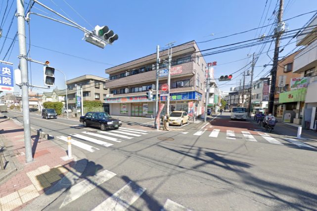 戸田公園駅東側エリアの風景