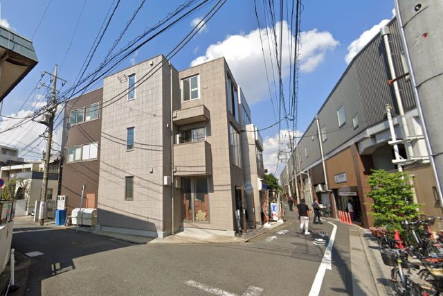 祐天寺駅西側エリアの風景