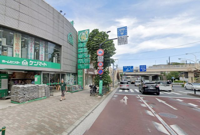 馬込駅西側エリアの風景