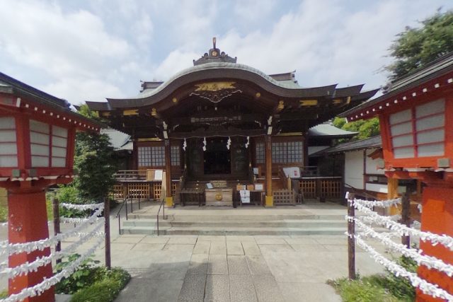 鷺宮八幡神社社殿