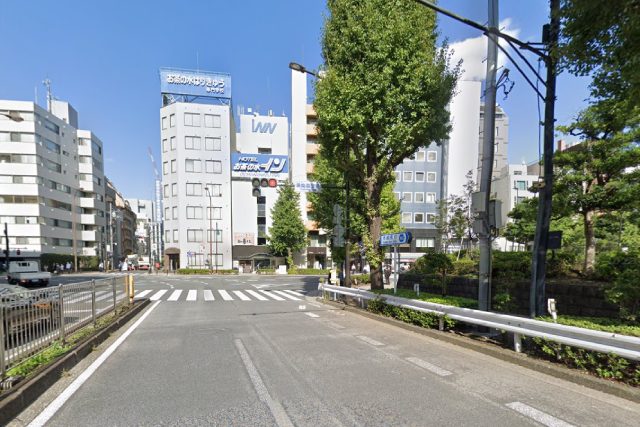 御茶ノ水駅北側エリアの風景