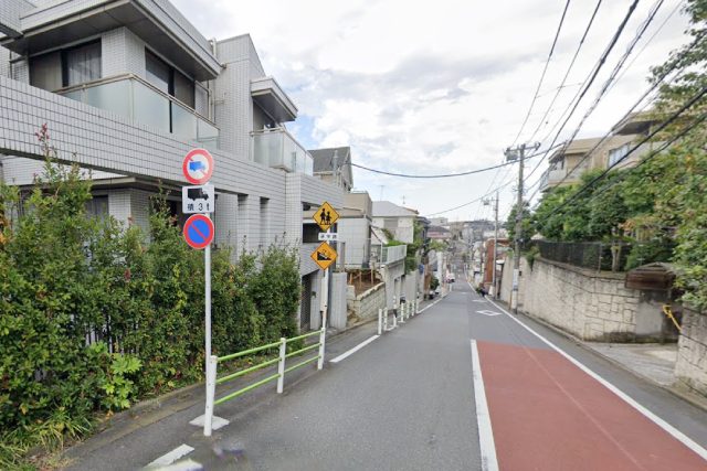 馬込駅東側エリアの風景