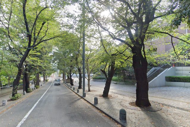 北品川駅西側エリアの風景