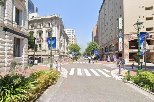 関内駅北側エリアの風景