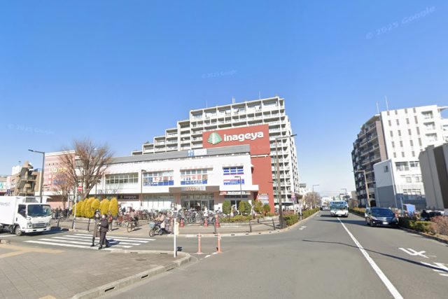 花小金井駅北側エリアの風景