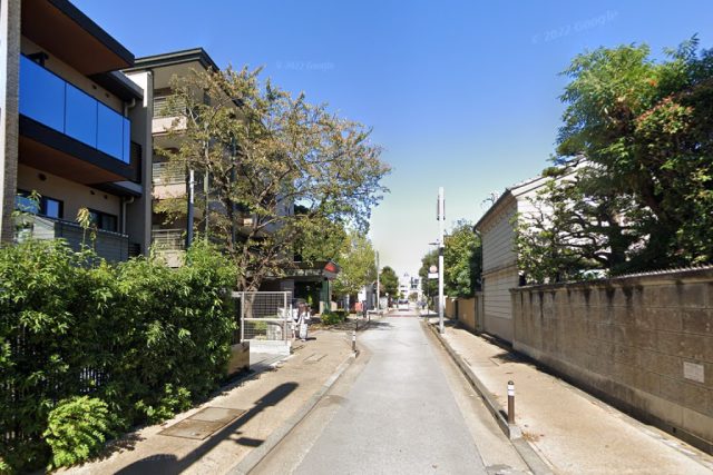 千駄木駅西側エリアの風景