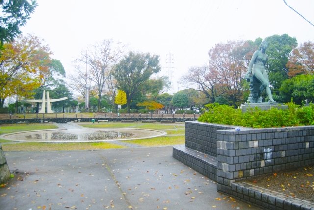 天沼弁天池公園の風景
