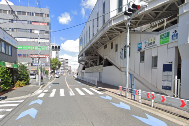 西船橋駅南側エリアの風景