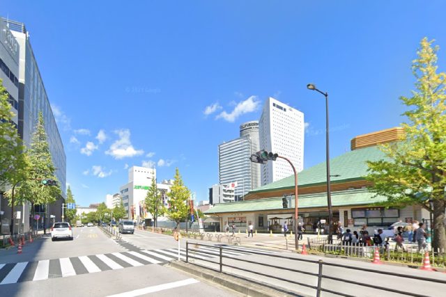 両国駅北側エリアの風景