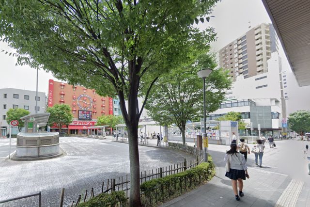 葛西駅南口エリアの風景