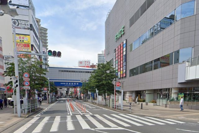 船橋駅南口エリアの風景