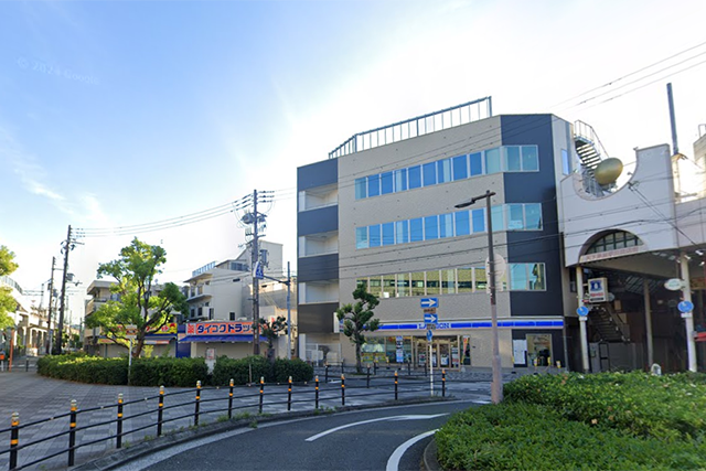 岸里・北天下茶屋エリアの風景