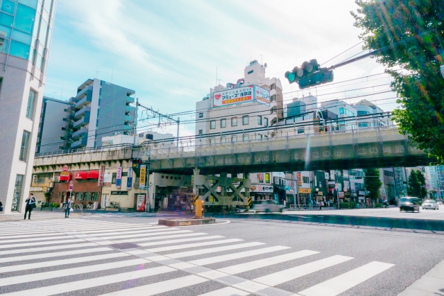 浅草橋の風景