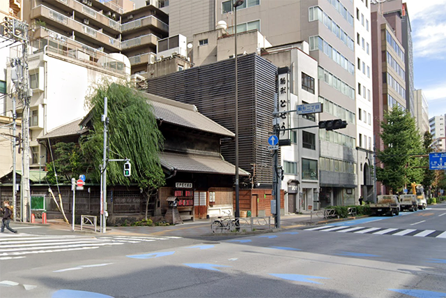 蔵前駅北側エリアの風景