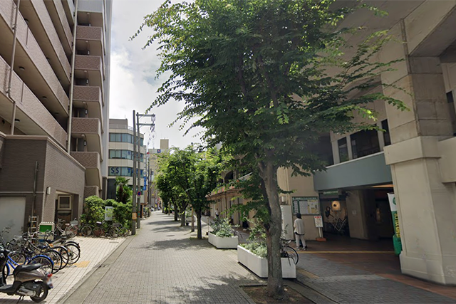 堺駅南側エリアの風景