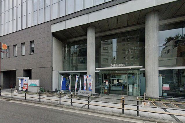 浪速区役所外観