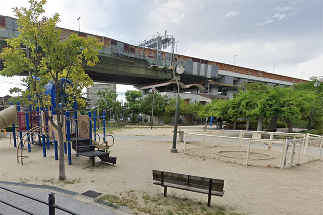 桃ヶ池公園の風景
