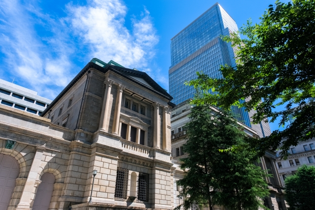 日本銀行本店外観