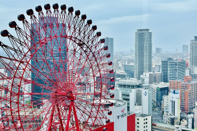 梅田・茶屋町エリアの風景