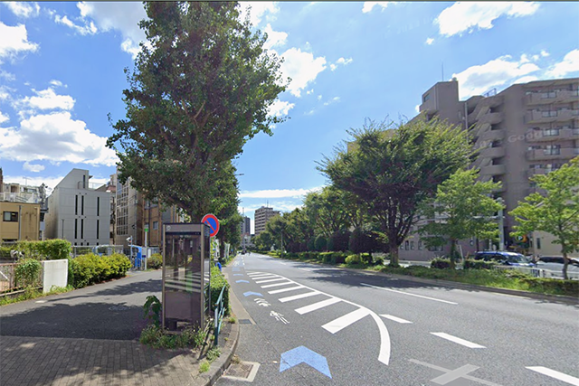 千石駅南側エリアの風景