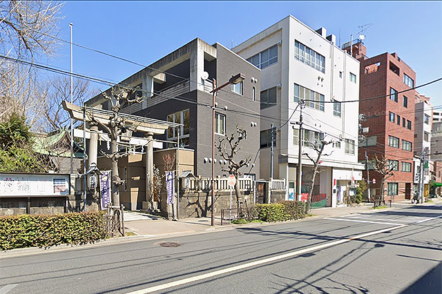 入谷駅北側エリアの風景