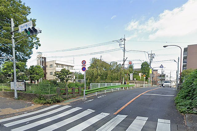 下高井戸駅北側エリアの風景