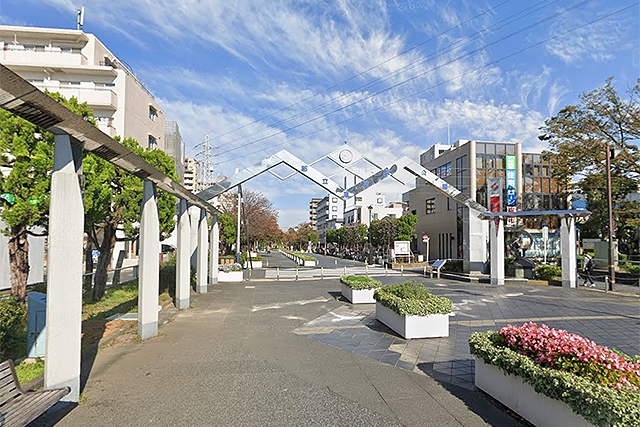 綾瀬駅北側エリアの風景