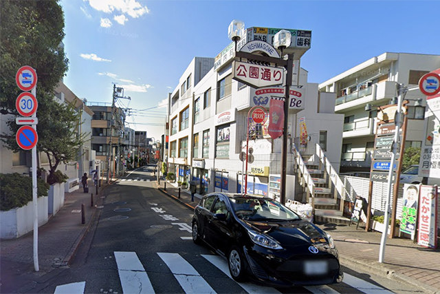 西馬込駅 西側エリアの風景