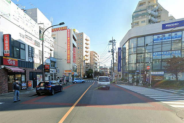 綾瀬駅南側エリアの風景