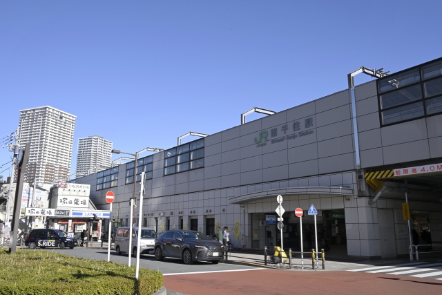 南千住駅外観