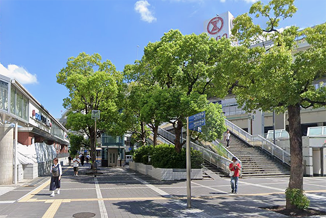 横浜駅東口エリアの風景
