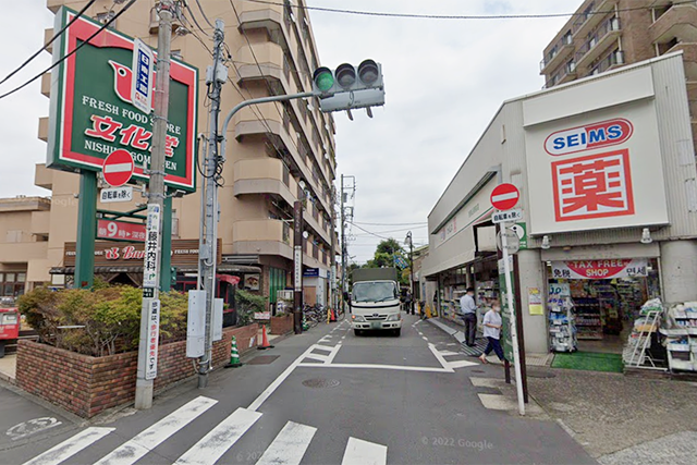 西馬込駅 東側エリアの風景