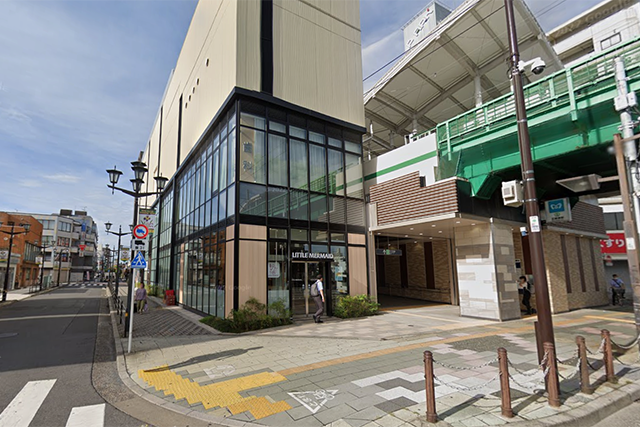 北綾瀬駅北側エリアの風景