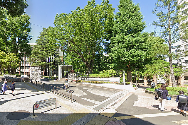 茗荷谷駅北側エリア風景